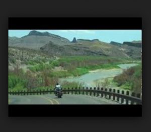 Motorcycle traveling through mountains of New York to Albany VA Medical Center